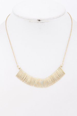 Line of Bars Necklace 6ACI3